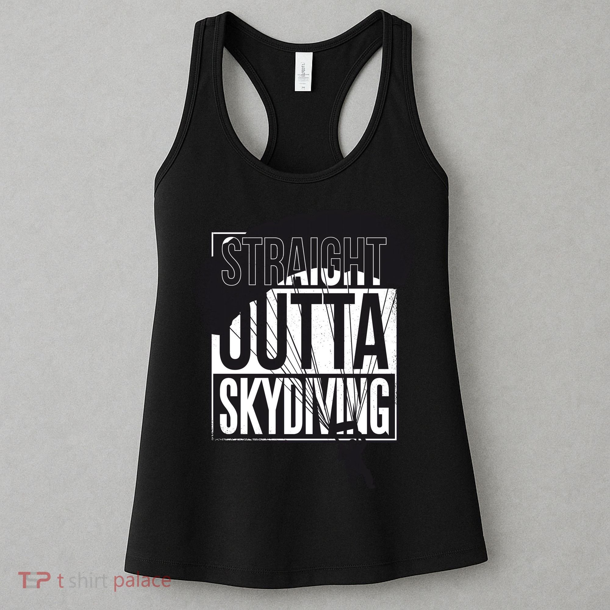 Straight Outta Skydiving Women's Tank Top