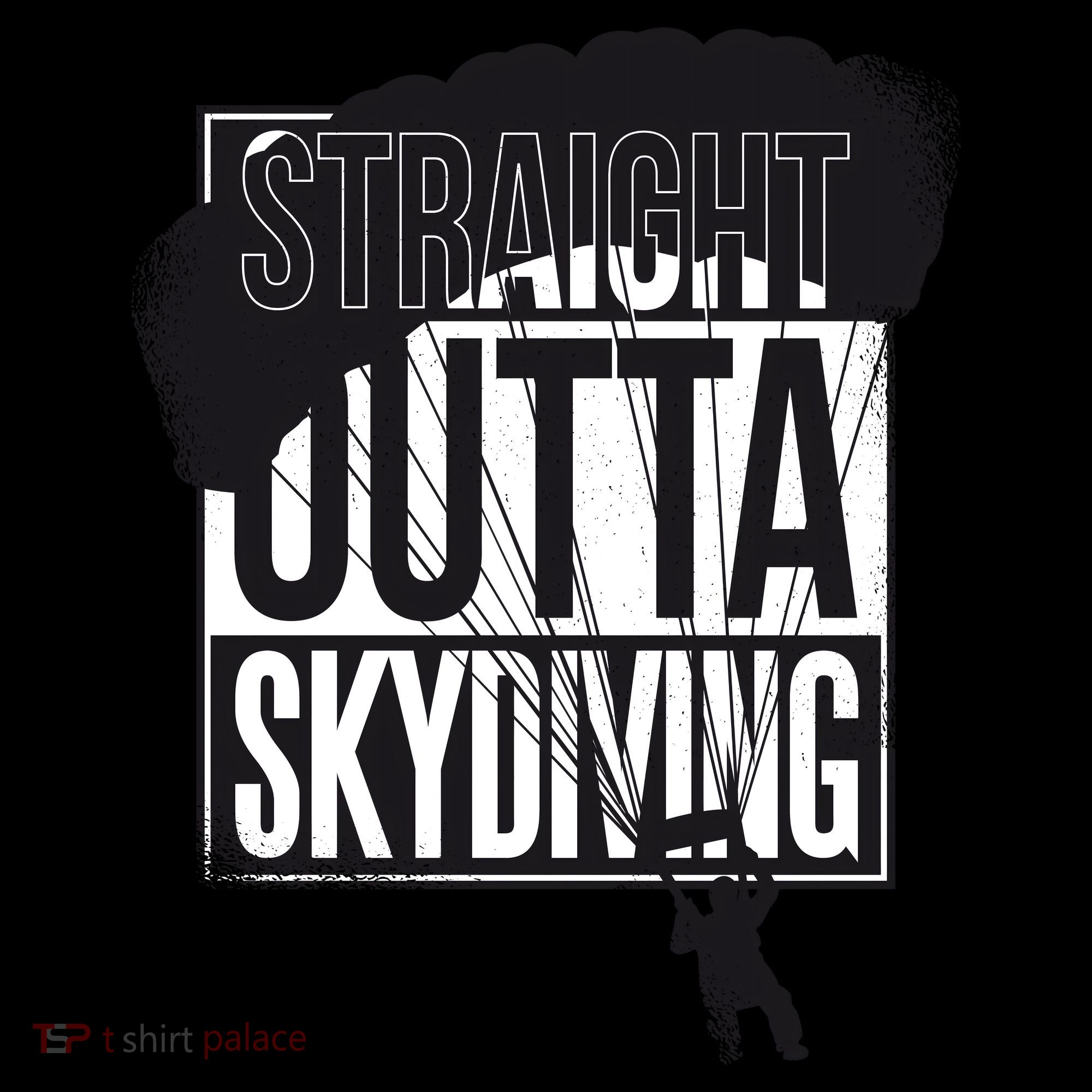 Straight Outta Skydiving Women's Tank Top