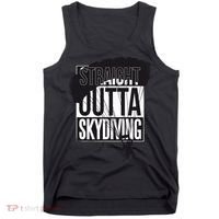 Straight Outta Skydiving Tank Top thumb 0