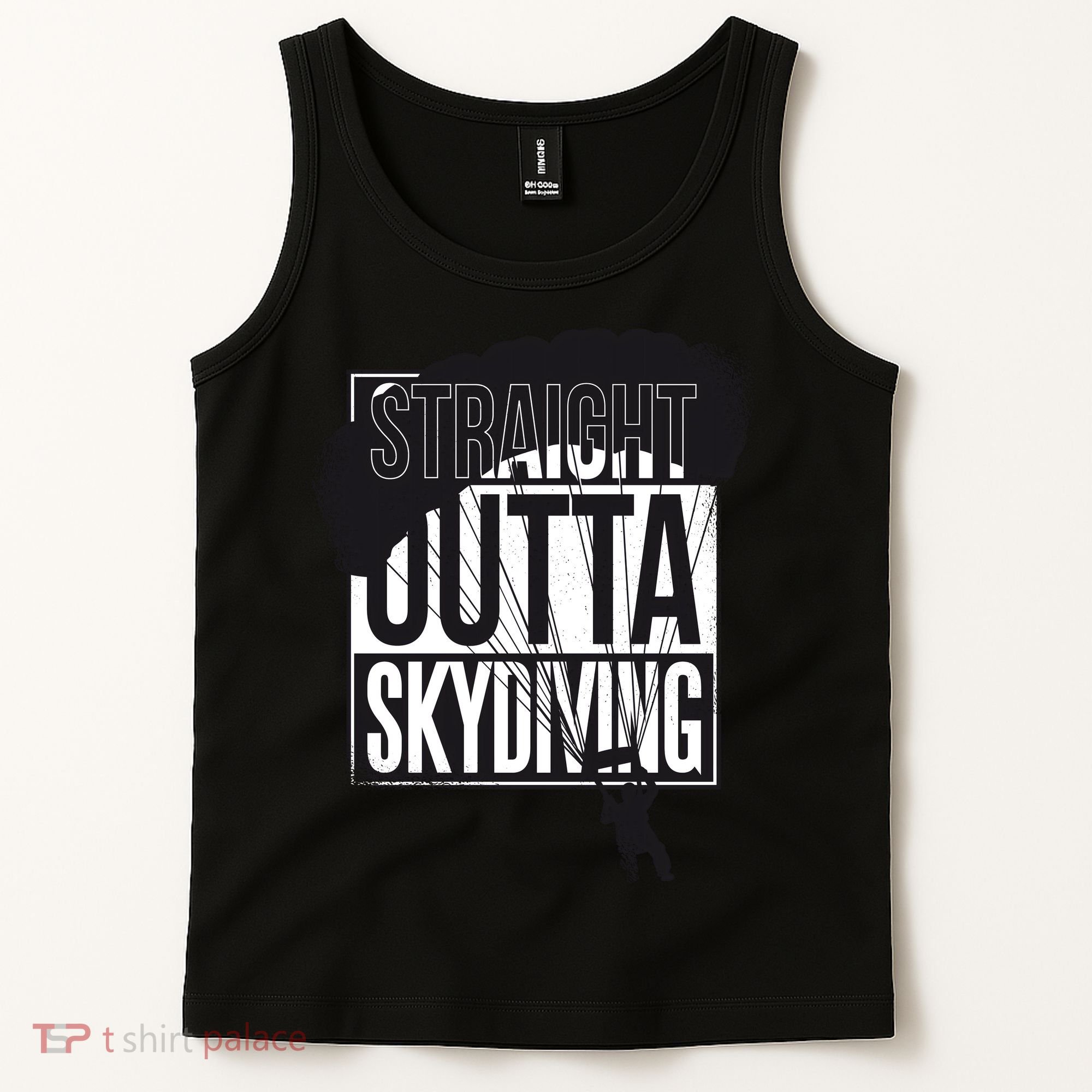Straight Outta Skydiving Tank Top