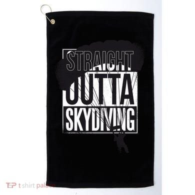 Straight Outta Skydiving Golf Towel