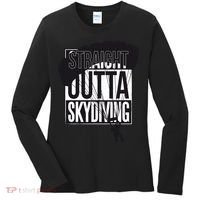 Straight Outta Skydiving Women's Long Sleeve Shirt thumb 0
