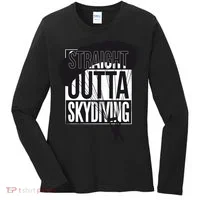 Straight Outta Skydiving Women's Long Sleeve Shirt thumb 0