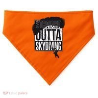 Straight Outta Skydiving USA-Made Doggie Bandana thumb 0