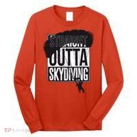 Straight Outta Skydiving Long Sleeve Shirt thumb 0