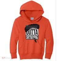 Straight Outta Skydiving Kids Hoodie thumb 0