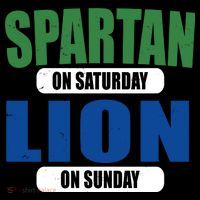 Spartan On Saturday Lion On Sunday Backpack thumb 2