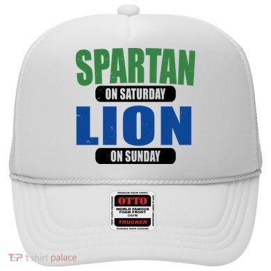 Spartan On Saturday Lion On Sunday Hat