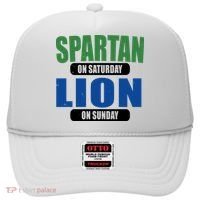 Spartan On Saturday Lion On Sunday Hat thumb 0