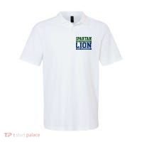 Spartan On Saturday Lion On Sunday Funny Detroit Polo thumb 0