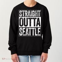 Straight Outta Seattle Washington Women's Sweatshirt thumb 0