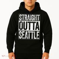 Straight Outta Seattle Washington Hoodie thumb 2