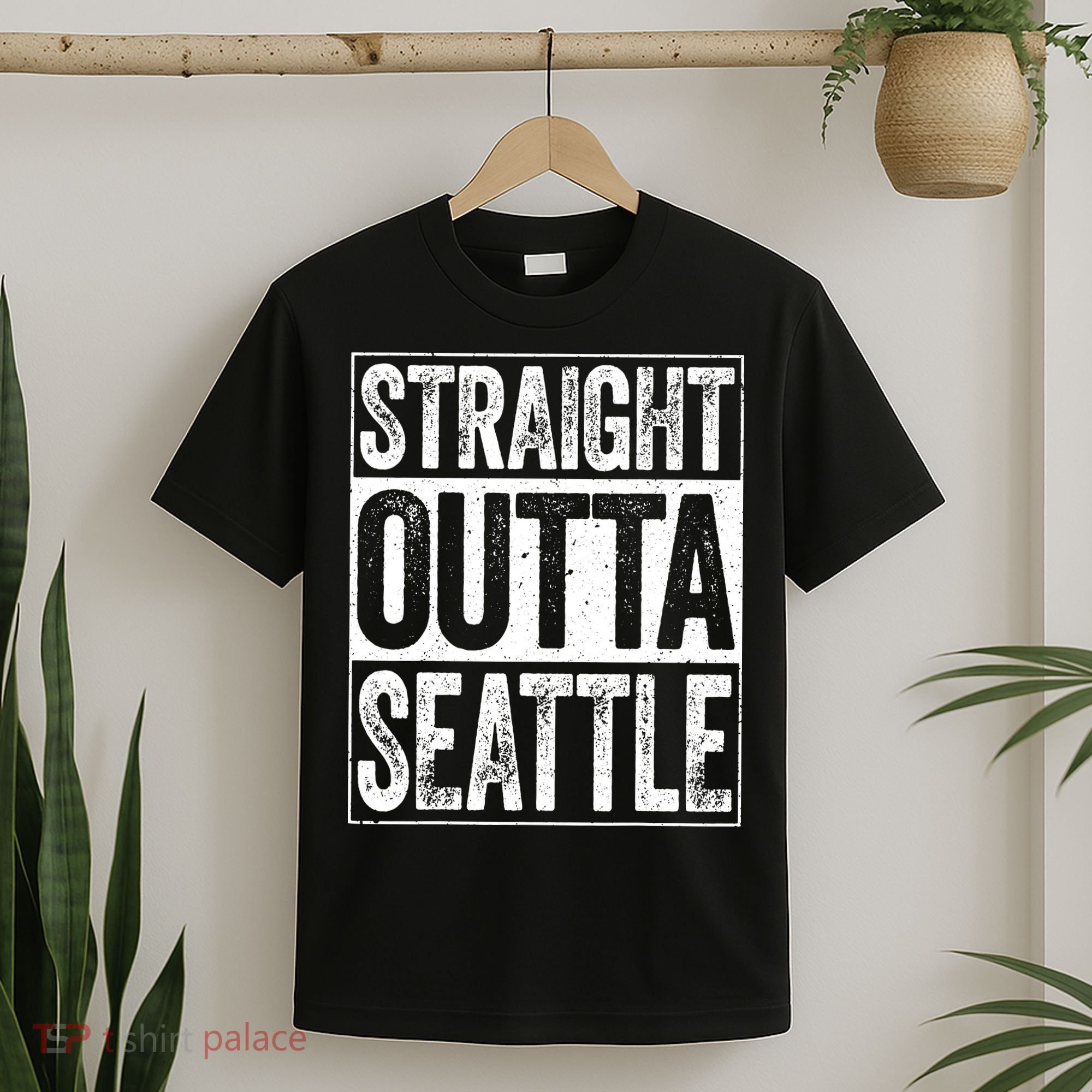 Straight Outta Seattle Washington T-Shirt