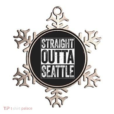 Straight Outta Seattle Washington Ornament