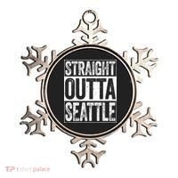Straight Outta Seattle Washington Ornament thumb 0