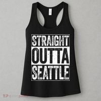 Straight Outta Seattle Washington Women's Tank Top thumb 3