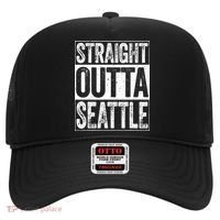 Straight Outta Seattle Washington Hat thumb 0