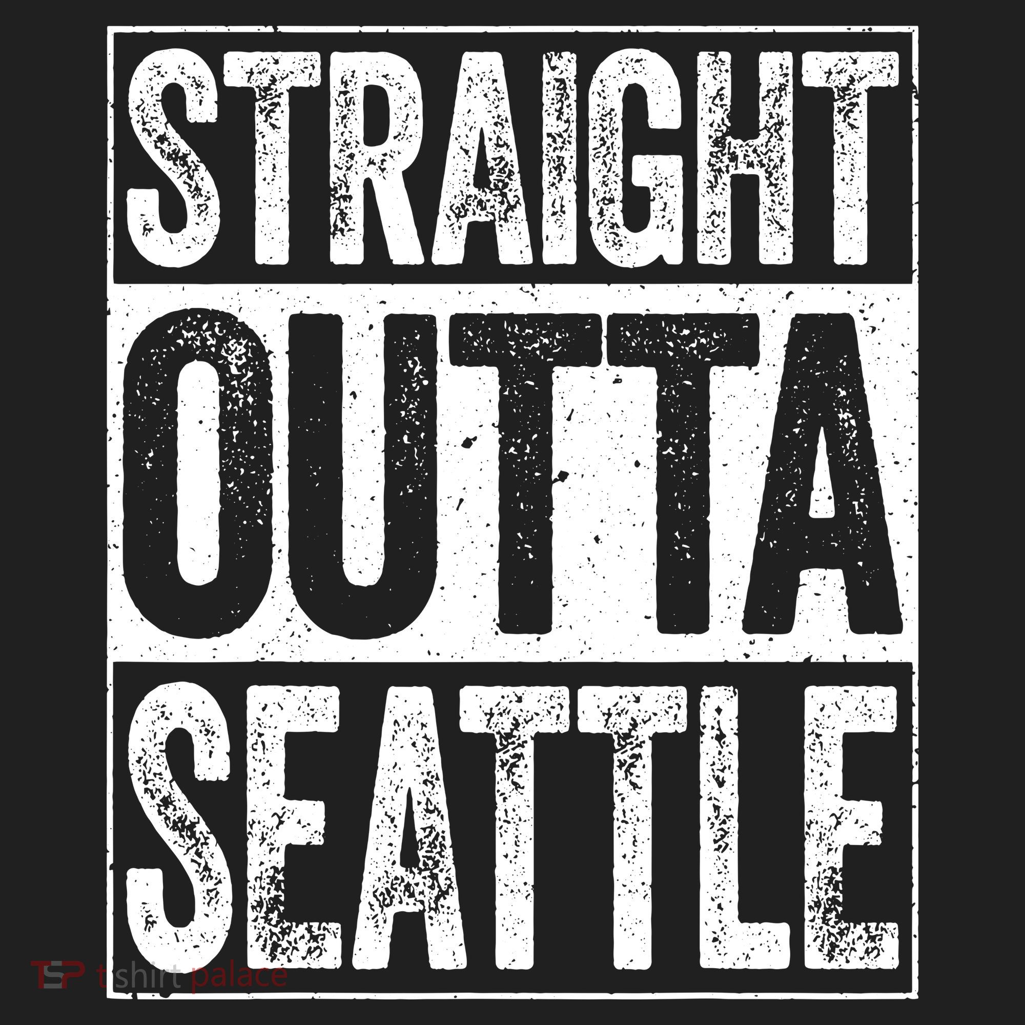 Straight Outta Seattle Washington Hat