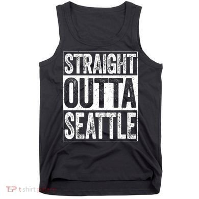Straight Outta Seattle Washington Tank Top