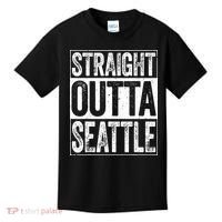 Straight Outta Seattle Washington Kids T-Shirt thumb 0