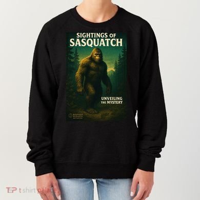 Sightings Of Sasquatch Cryptid Mystery Forest Women's Sweatshirt