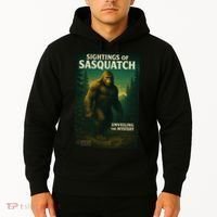 Sightings Of Sasquatch Cryptid Mystery Forest Hoodie thumb 2