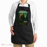 Sightings Of Sasquatch Cryptid Mystery Forest Apron thumb 2