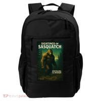 Sightings Of Sasquatch Cryptid Mystery Forest Backpack thumb 0