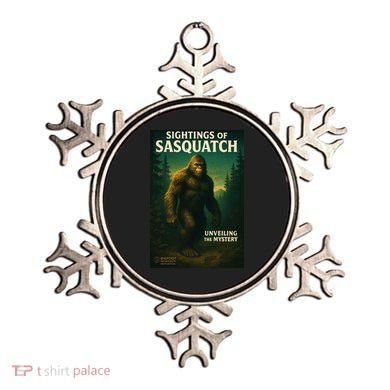 Sightings Of Sasquatch Cryptid Mystery Forest Ornament