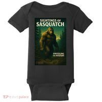 Sightings Of Sasquatch Cryptid Mystery Forest Baby Bodysuit thumb 0