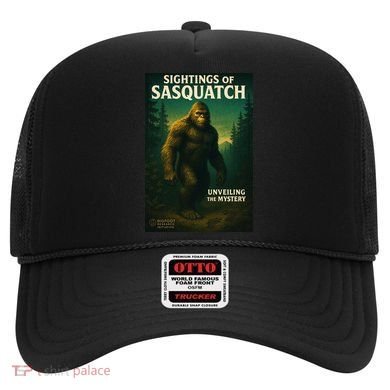 Sightings Of Sasquatch Cryptid Mystery Forest Hat