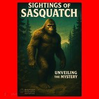 Sightings Of Sasquatch Cryptid Mystery Forest Santa Hat thumb 1
