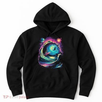 Surfing Outta Space Astronaut Hoodie