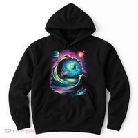 Surfing Outta Space Astronaut Hoodie thumb 0