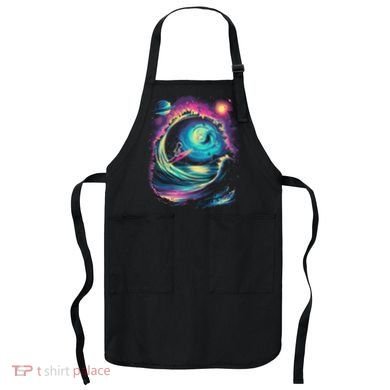 Surfing Outta Space Astronaut Apron