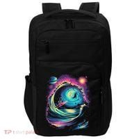 Surfing Outta Space Astronaut Impact Tech Backpack thumb 0