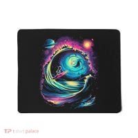 Surfing Outta Space Astronaut Mousepad thumb 0