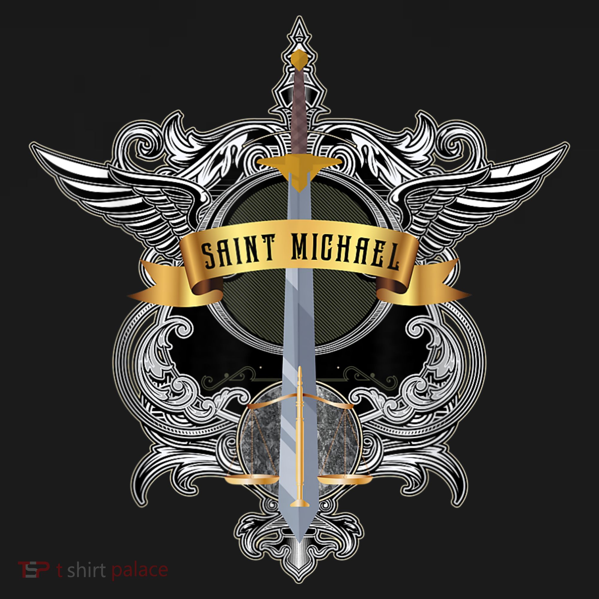 Sword Of Saint Michael The Archangel Catholic Men Coaster