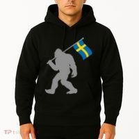 Sverige Or Swedish Flag On Sweden Flag Hoodie thumb 2