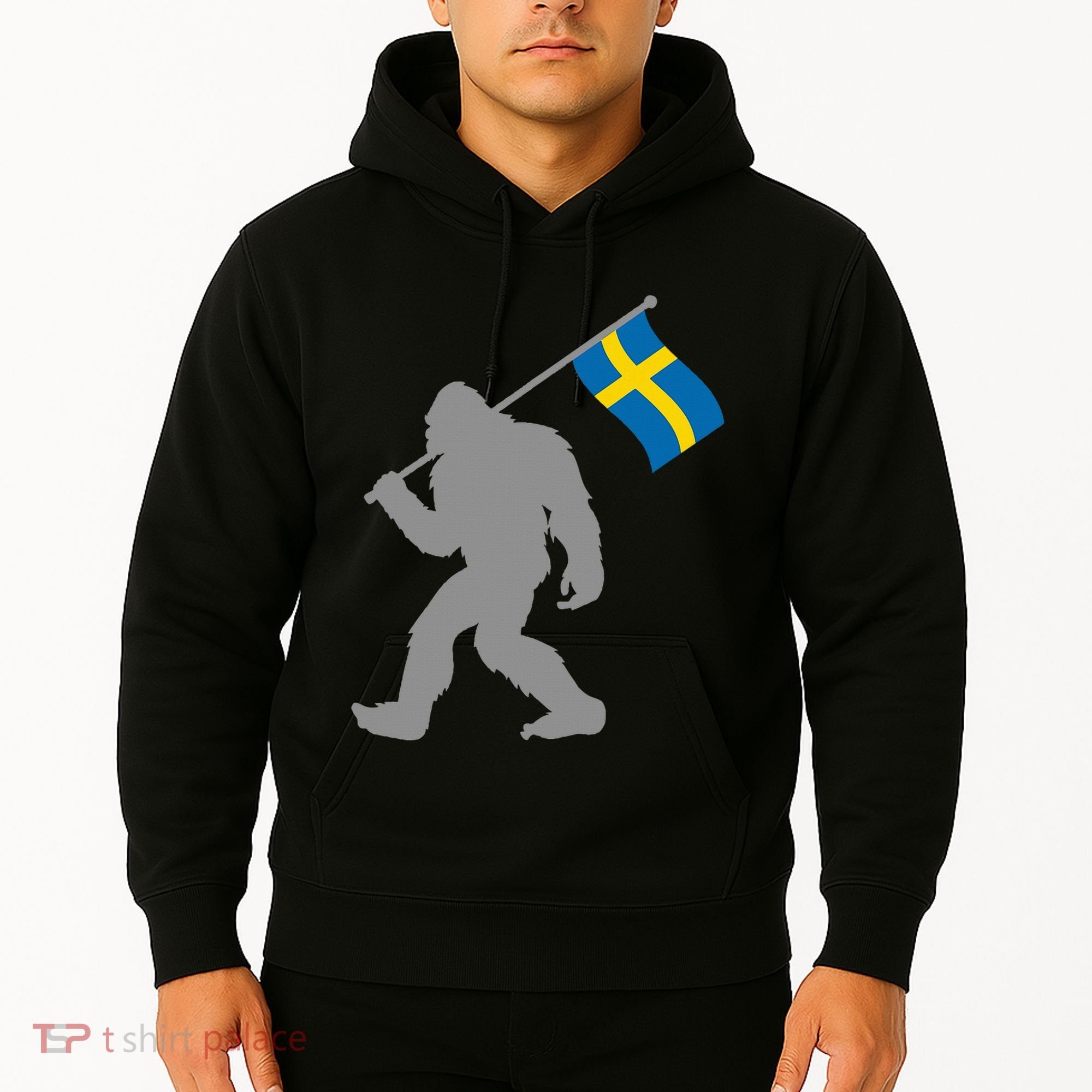 Sverige Or Swedish Flag On Sweden Flag Hoodie