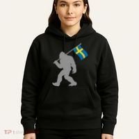 Sverige Or Swedish Flag On Sweden Flag Hoodie thumb 5