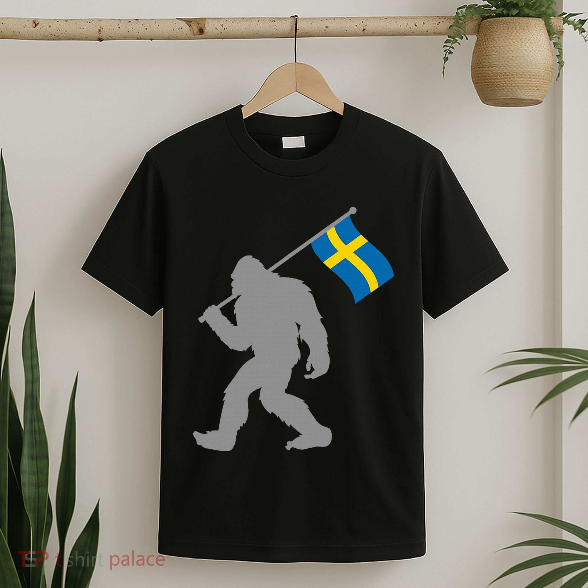 Sverige Or Swedish Flag On Sweden Flag T-Shirt