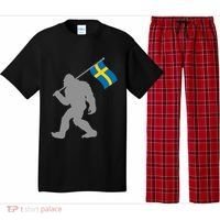 Sverige Or Swedish Flag On Sweden Flag Pajama Set thumb 0
