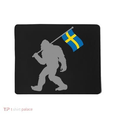 Sverige Or Swedish Flag On Sweden Flag Mousepad