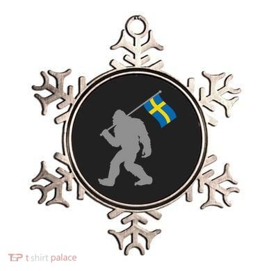 Sverige Or Swedish Flag On Sweden Flag Ornament