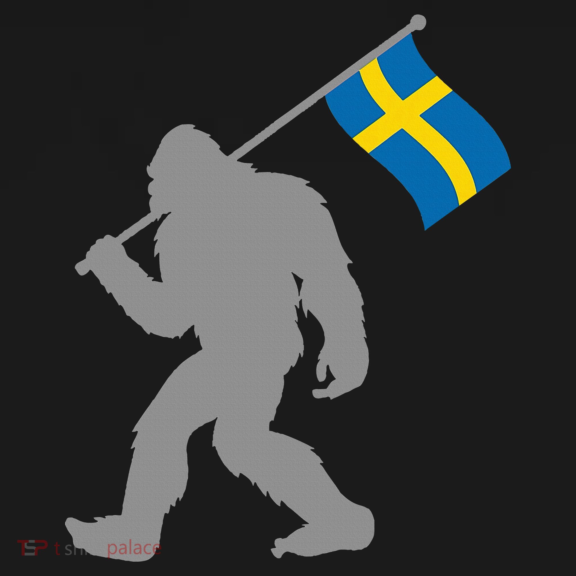 Sverige Or Swedish Flag On Sweden Flag Ornament