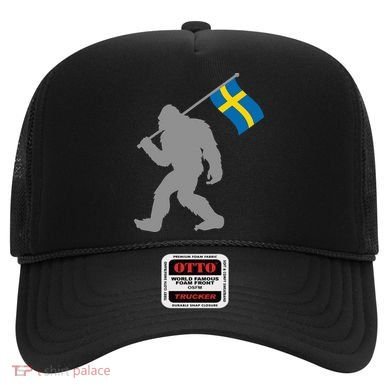 Sverige Or Swedish Flag On Sweden Flag Hat