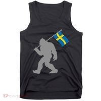 Sverige Or Swedish Flag On Sweden Flag Tank Top thumb 0