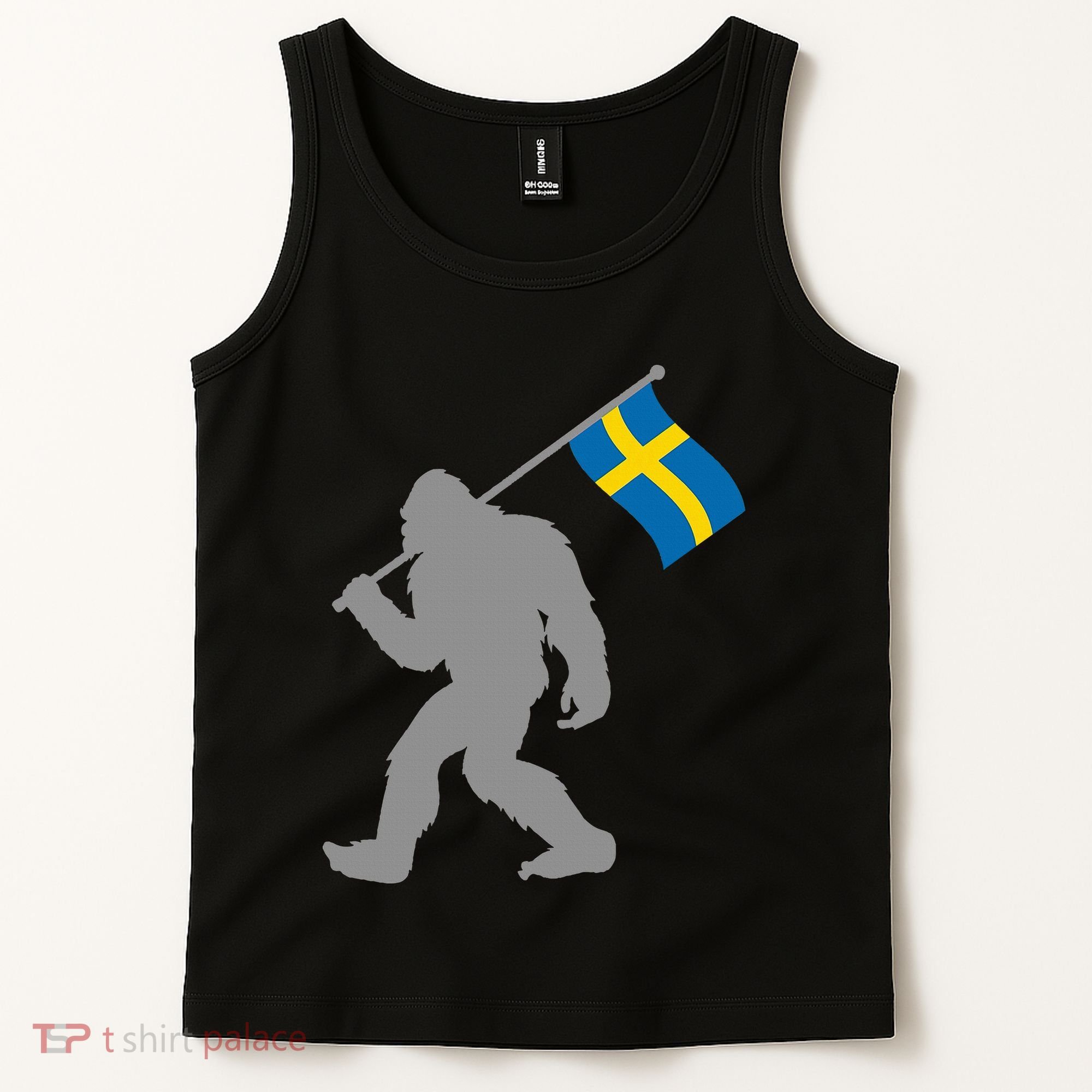 Sverige Or Swedish Flag On Sweden Flag Tank Top
