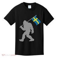 Sverige Or Swedish Flag On Sweden Flag Kids T-Shirt thumb 0
